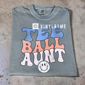 Comfort color tball aunt tee