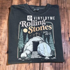 Pepper rolling stone comfort color tee