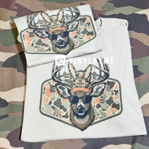 Tan camo egg hunter tee