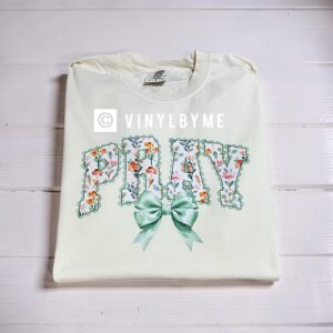 Spring floral pray comfort color tee
