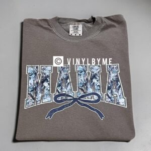 Espresso camo Mama comfort color tee