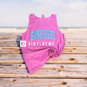 Sunkissed crunchberry comfort color tank
