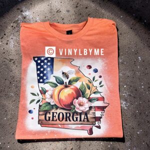 Orange Georgia tee