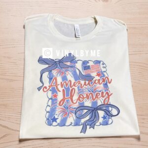 Natural all American honey tee