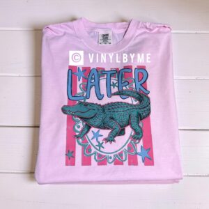 Blossom Lator Gator comfort color tee