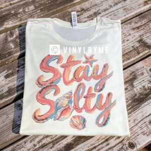 Natural Stay Salty tee