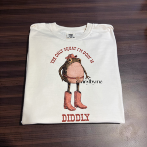 Ivory Diddly comfort color tee