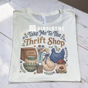 Take me to the thrift shop tee
