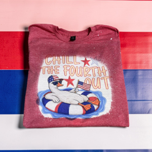 Red chill the fourth out tee
