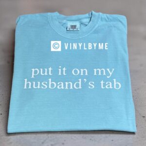 Chalky mint put it on my husbands tab tee