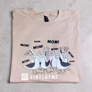 Dusty rose mom tee
