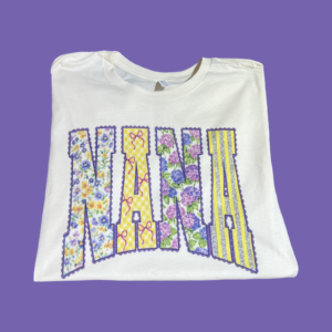Tan lace Nana tee