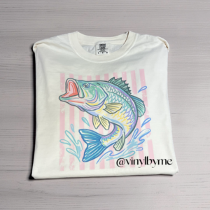 Pastel bass comfort color tee