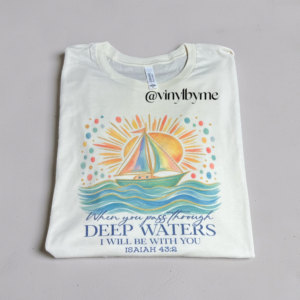 Deep waters tee