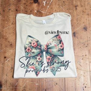 She is strong tee