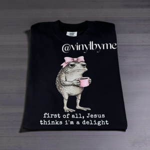 Comfort color first of all Jesus tee