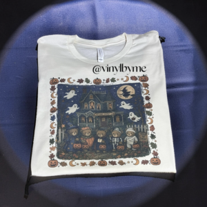 Natural fall bear tee