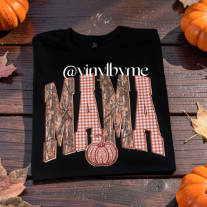Fall camo Mama tee