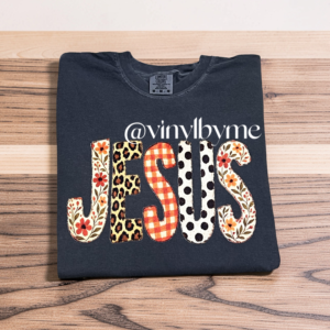 Fall Jesus comfort color tee