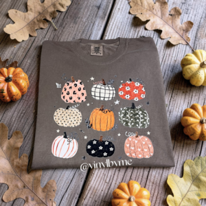 Brown multi pumpkin comfort color
