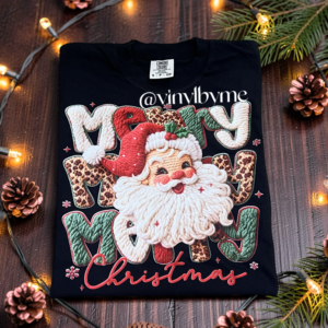 Black comfort color Merry tee