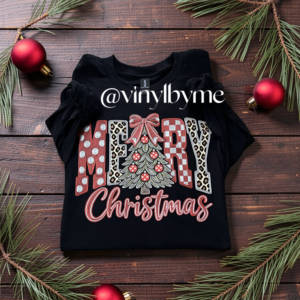 Black longsleeve Merry Christmas