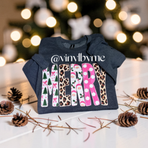 Gray Merry Sweatshirt