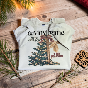The season the reason tan sweatshirt