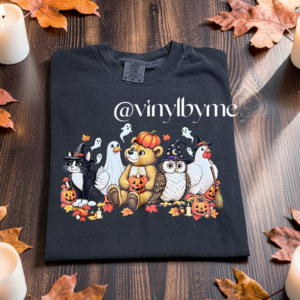 Comfort color fall bear tee
