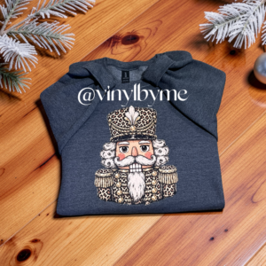 Gray nutcracker sweatshirt