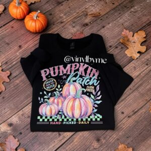 Black pumpkin patch sweatshirt
